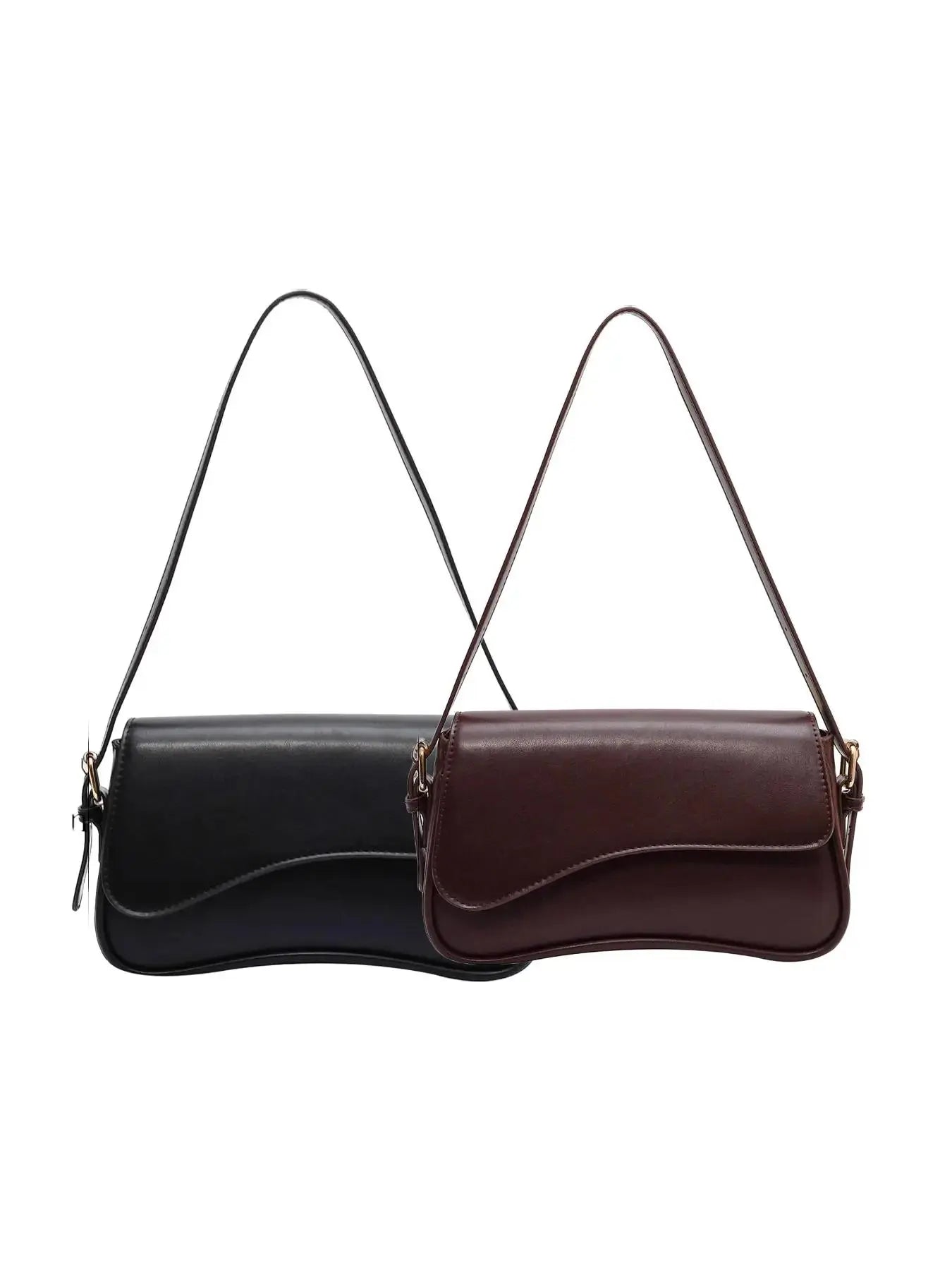 26 Spring/Summer Women'S Saddle Bag, Daily Shoulder Bag and Crossbody Bag, Classic Shoulder Bag, Elegant Magnetic Sealed Saddle Bag, Suitable for Daily Use, Party Attendance