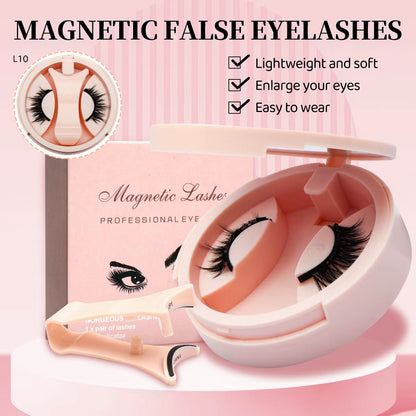 Magnetic False Eyelashes Reusable Natural Look