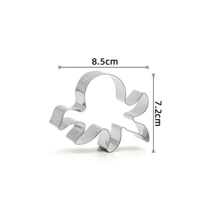 Variety Styles Stainless Steel Easter Biscuit Cutter Easter Rabbit Eggs Carrot Cookie Mold Kitchenware Cookie Cutter Baking Tool