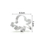 Variety Styles Stainless Steel Easter Biscuit Cutter Easter Rabbit Eggs Carrot Cookie Mold Kitchenware Cookie Cutter Baking Tool