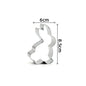 Variety Styles Stainless Steel Easter Biscuit Cutter Easter Rabbit Eggs Carrot Cookie Mold Kitchenware Cookie Cutter Baking Tool