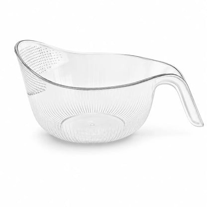Elevate Your Kitchen with the Aesthetic Multifunctional Rice Strainer – Sturdy, BPA-Free Colander for Effortless Draining of Rice, Vegetables, and More!