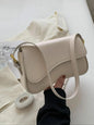 26 Spring/Summer Women'S Saddle Bag, Daily Shoulder Bag and Crossbody Bag, Classic Shoulder Bag, Elegant Magnetic Sealed Saddle Bag, Suitable for Daily Use, Party Attendance