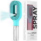 Hairbrush Mister - Hair Mist Sprayer Brush, 2 in 1 Portable Hair Brush with Water Spray for Detangling and Styling
