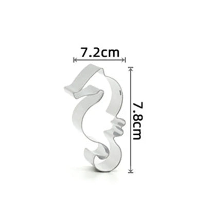 Variety Styles Stainless Steel Easter Biscuit Cutter Easter Rabbit Eggs Carrot Cookie Mold Kitchenware Cookie Cutter Baking Tool