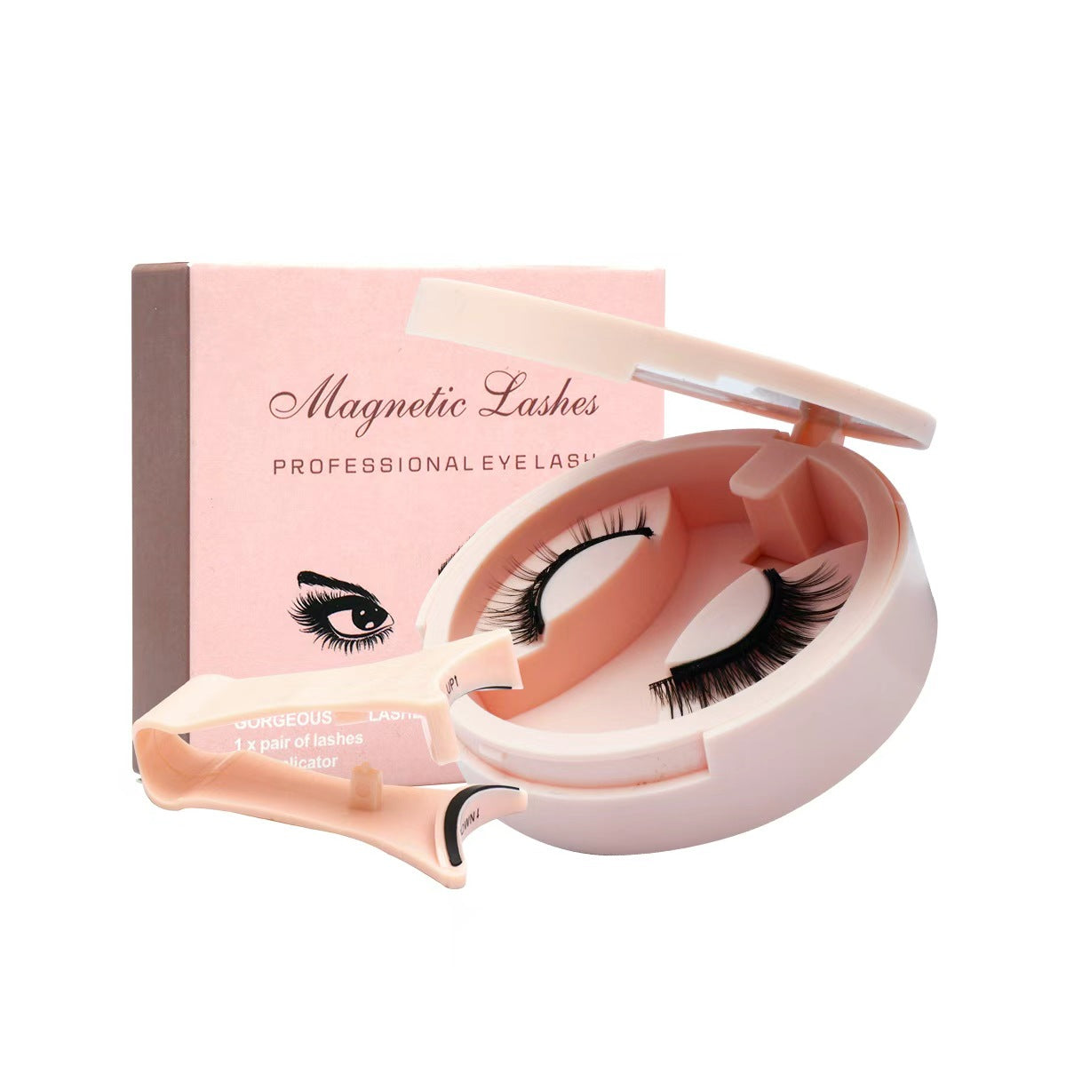 Magnetic False Eyelashes Reusable Natural Look