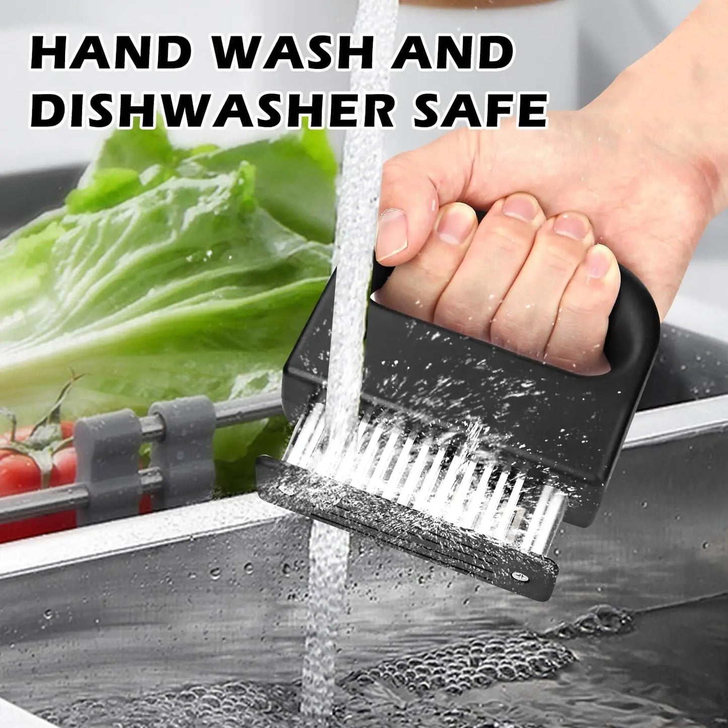 48 Blades Needle Meat Tenderizer Stainless Steel Knife Meat Beaf Steak Mallet Meat Tenderizer Hammer Pounder Cooking Tools