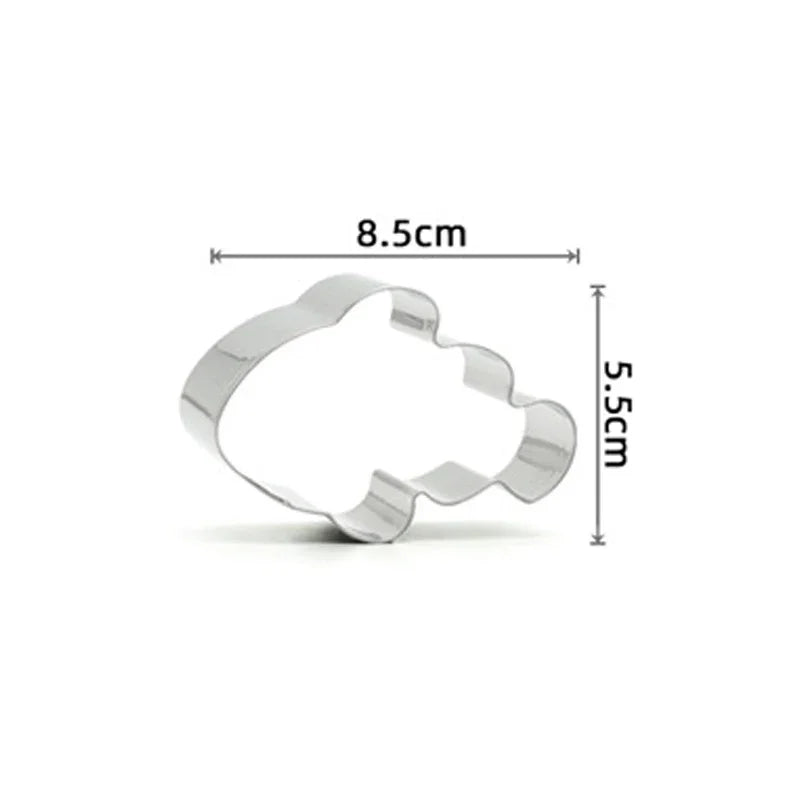 Variety Styles Stainless Steel Easter Biscuit Cutter Easter Rabbit Eggs Carrot Cookie Mold Kitchenware Cookie Cutter Baking Tool