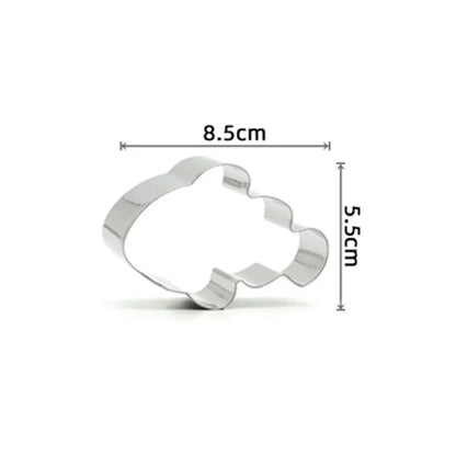 Variety Styles Stainless Steel Easter Biscuit Cutter Easter Rabbit Eggs Carrot Cookie Mold Kitchenware Cookie Cutter Baking Tool