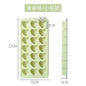 21-Cell Silicone Ice Cube Mold Heart Shape Ice Tray Household Frozen Ice Mold Plastic Ice Box with Lid Kitchen Bar Accessories