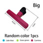 Plastic Food Sealing Bag Clip Fresh Moisture-Proof Snack Potato Chips Postcard Sealing Clip Household Kitchen Gadgets Items